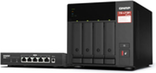 QNap TS-H1677AXU-RP-R7-32G NAS Rack με 16 θέσεις για HDD/M.2/SSD και 2 θύρες Ethernet