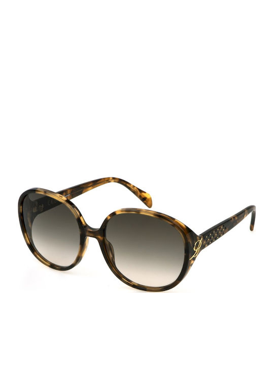 Blumarine Sonnenbrillen Braun mit Kunststoff Gestell Blumarine Sonnenbrillen Braun mit Kunststoff Gestell