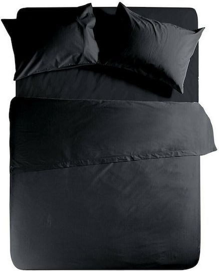 Nef-Nef Homeware Basic Ημίδιπλο 120x200+30εκ. με Λάστιχο 1136-Black Nef-Nef Homeware Basic Ημίδιπλο 120x200+30εκ. με Λάστιχο 1136-Black