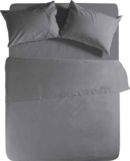 Nef-Nef Homeware Basic Υπέρδιπλο 160x200+30εκ. με Λάστιχο 727 Dark Grey Nef-Nef Homeware Basic Υπέρδιπλο 160x200+30εκ. με Λάστιχο 727 Dark Grey