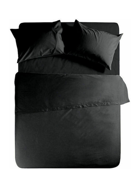 Nef-Nef Homeware Sheet Super-Double 240x270cm. Basic 011709 1136-Black