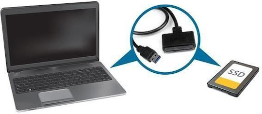 StarTech USB3S2SAT3CB SATA to USB Cable with UASP Black