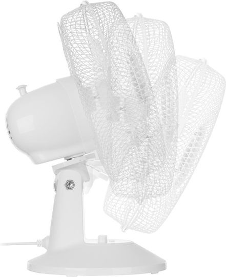 Sencor Επιτραπέζιος Ανεμιστήρας 25W Διαμέτρου 23cm Λευκός