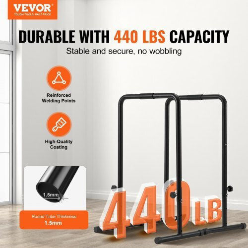 Adjustable Dip Bars Vevor 200 Kg Home Gym Yjpxsg45ycdlnq924v0