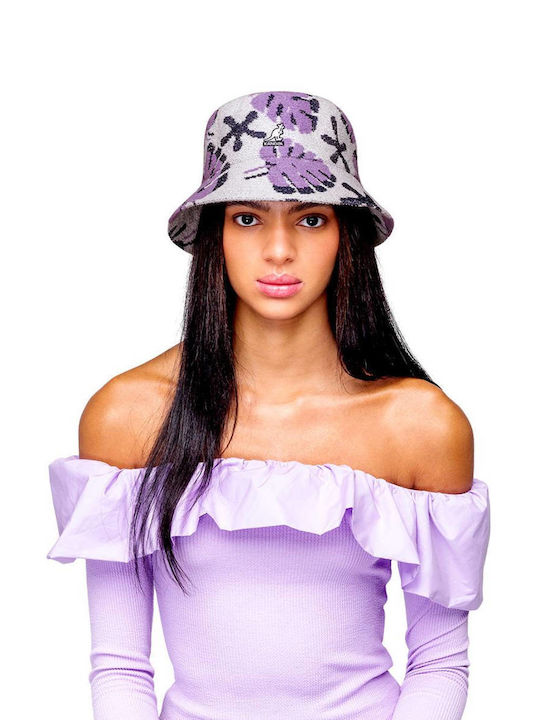 Kangol Fabric Women's Bucket Hat Purple