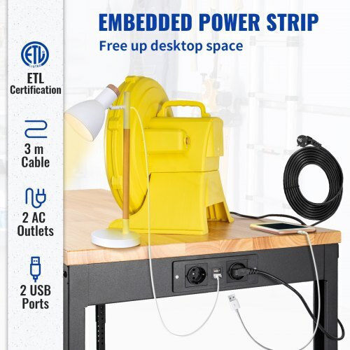 Vevor Bancă Rezistență 720kg 51x104x122cm SMKDJGZTDLZOCPPQ6V2