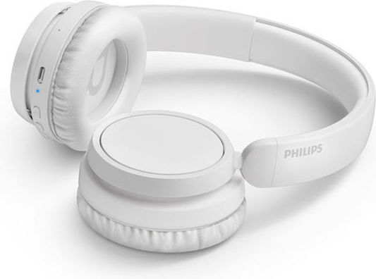 Philips TAH5209 Wireless / Wired On Ear Headphones with 65 hours of Operation and Quick Charge White