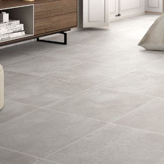 Stn Ceramica Плочка За под На открито Порцеланов Матов 75x75см Сив