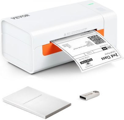 Vevor Tragbar Etikettendrucker USB