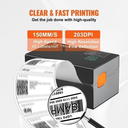Vevor Label Printer USB, Bluetooth