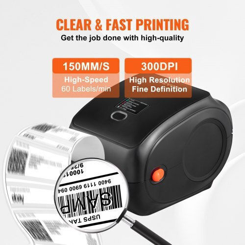 Vevor Label Printer USB, Bluetooth