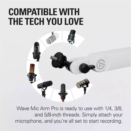 Elgato Wave Microphone Arm White