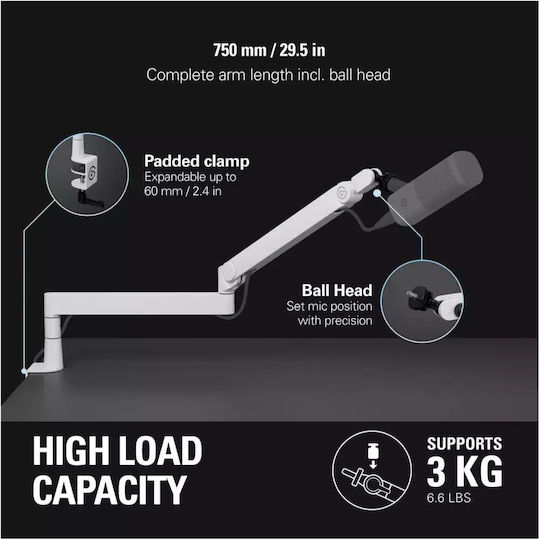 Elgato Wave Microphone Arm White