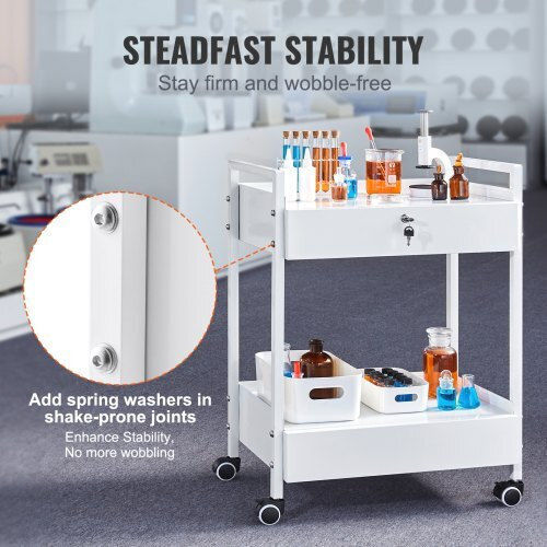 Vevor Τροχήλατο Τραπεζάκι Nursing SYSSTCB4Q235238MLV0