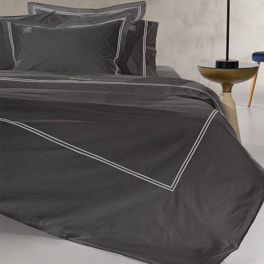 Guy Laroche Сет Чаршафи 270x280см. Nice Anthracite/silver 4бр