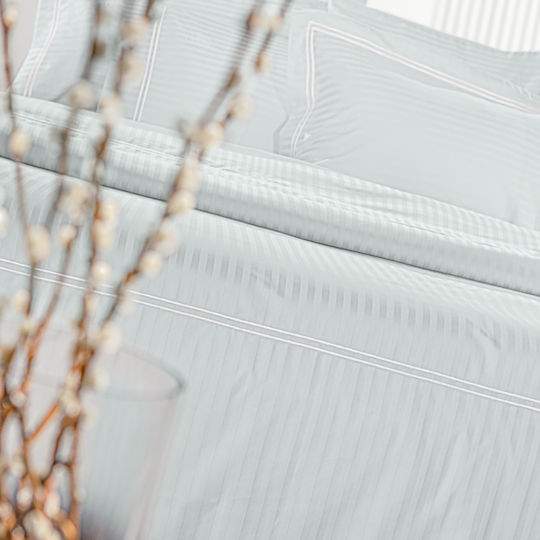 Guy Laroche Nice Σετ Σεντόνια King Size 270x280εκ. Moonlight/silver (4τμχ)