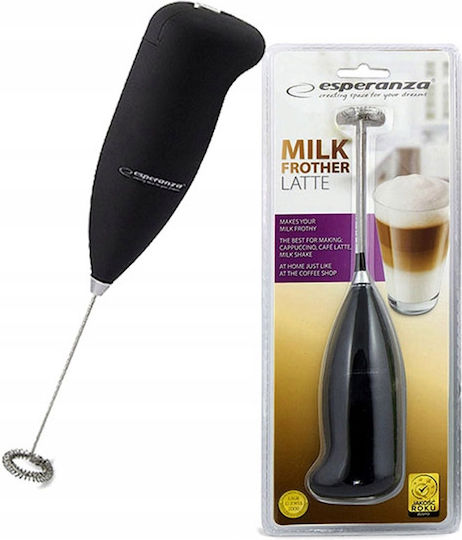 Esperanza Milk Frother Hand Battery Black