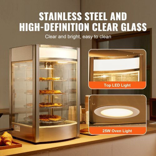 Vevor Heated Display Cabinet 800W