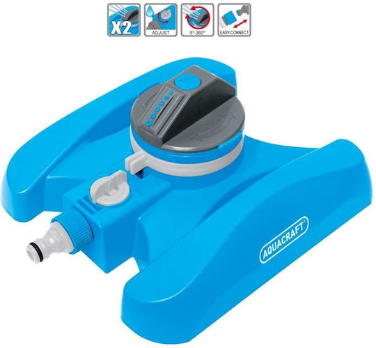 Aquacraft Premium 270210 Oscillating Sprinkler 360 Degrees 450 M²