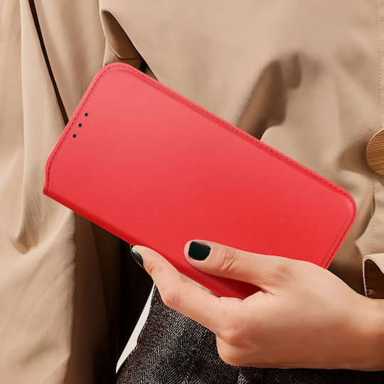 Avizar Case Iphone 16 Pro Max Clapet Card Holder Video Holder Red