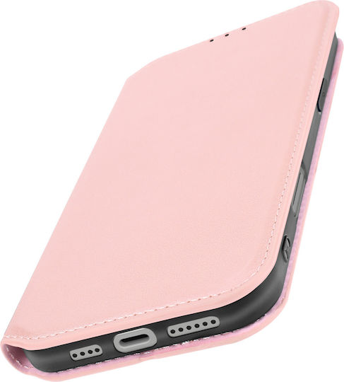 Avizar Hülle iPhone 16 Pro Klappetui Kartenhalter Video-Halter Roségold