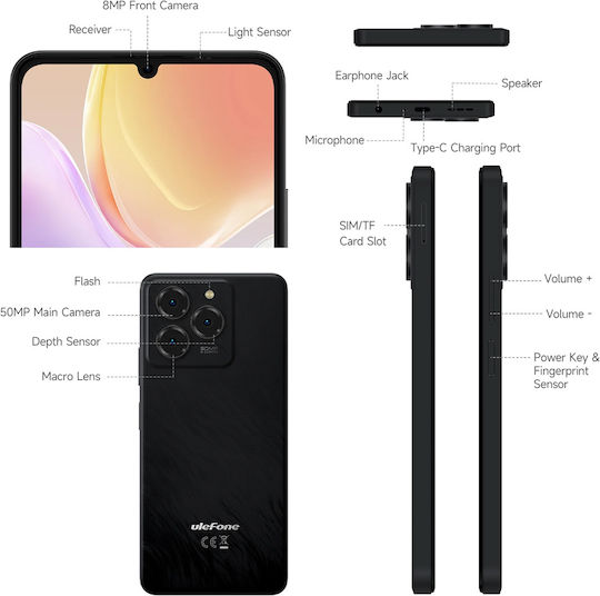 Ulefone Note 20 Pro Dual SIM (4GB/128GB) Black