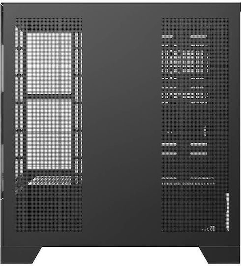 Darkflash DY451 PRO Gaming Midi-Turm Computergehäuse mit RGB-Beleuchtung Schwarz