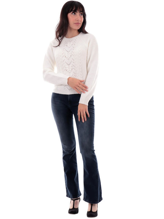 Damen Pullover White