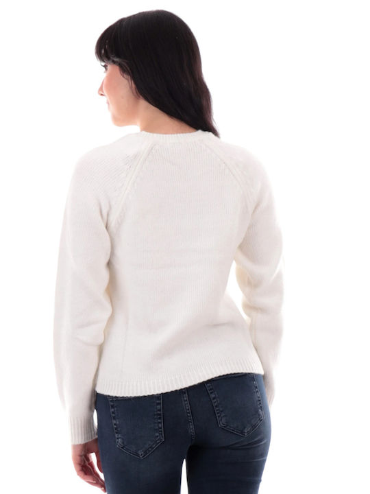 Damen Pullover White