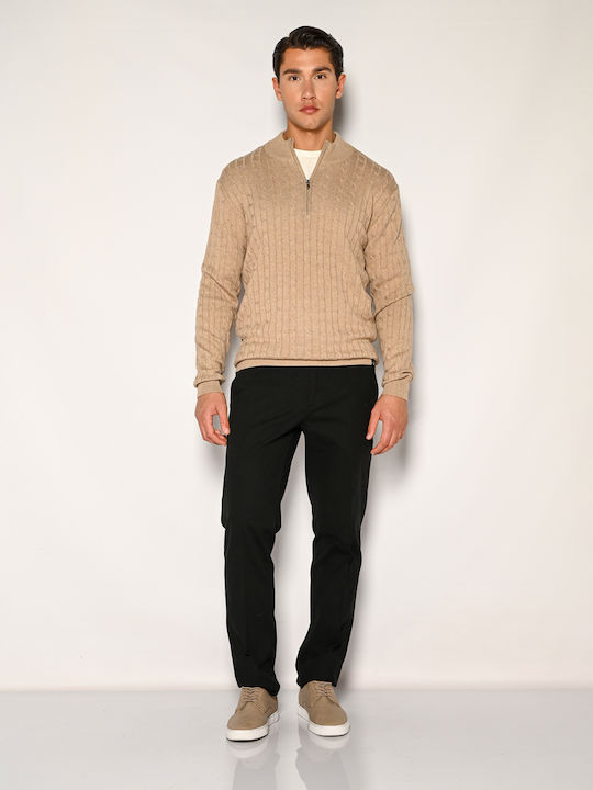 Langarm Beige Pullover