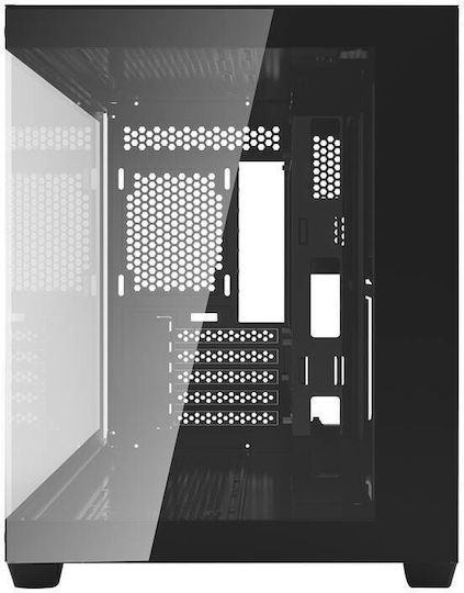 Darkflash C285MP Micro Tower Компютърна кутия със страничен прозорец Черен
