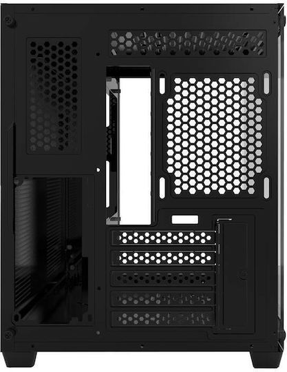 Darkflash C285MP Micro Tower Компютърна кутия със страничен прозорец Черен