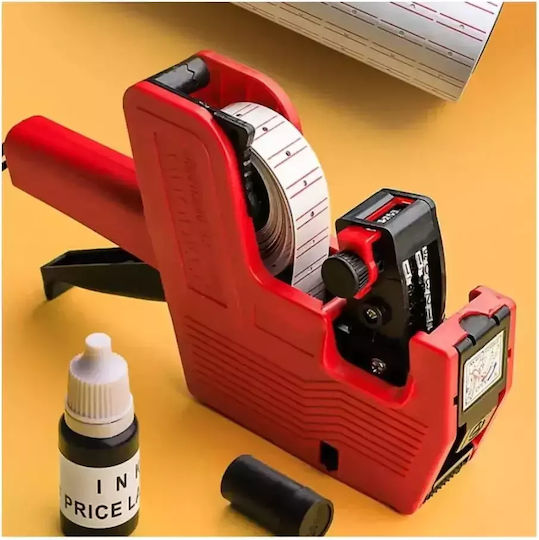 Mechanical Label Maker Red