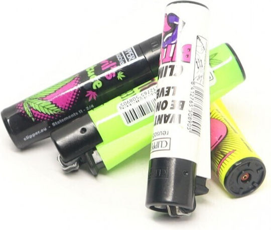 Clipper Large Αναπτήρας Φλόγας 24τμχ