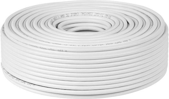 RG6 Koaxialkabel 1 mm Kupfer 100 m Länge