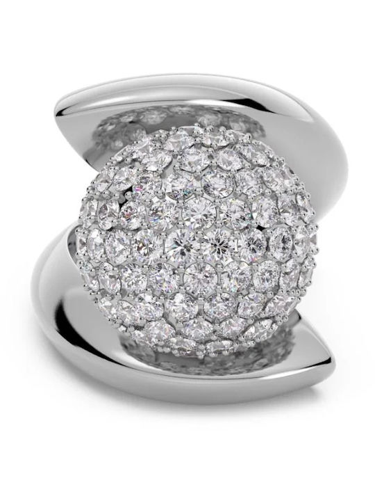 Edblad Ring with Zircon made of Steel