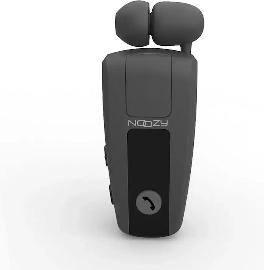 Noozy Roller BH69 In-ear Bluetooth Handsfree Earphone Lapel Black