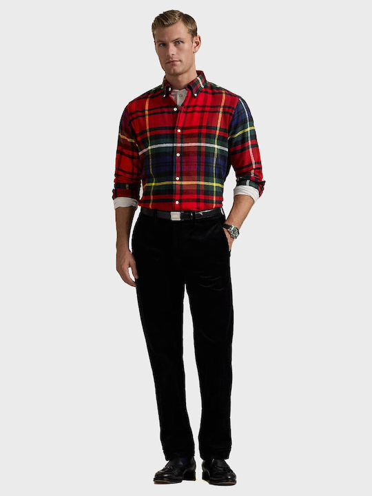 Ralph Lauren Flannel Shirt Red