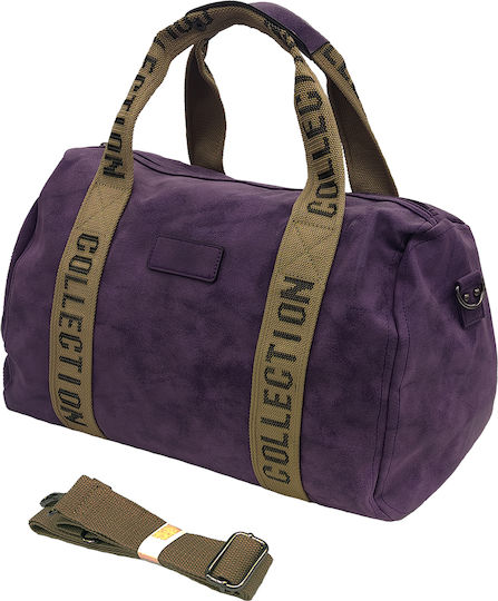 Gift-Me Sack Voyage Purple made of Artificial Leather L47xW24xH30cm