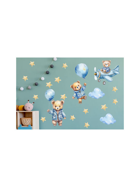 Decowalls Детска стикерна за стена Стена Фосфоресциращи 60x120бр