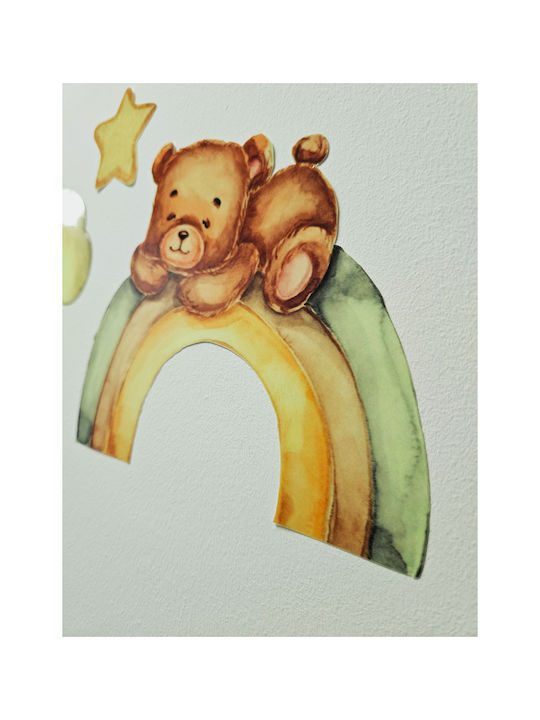 Decowalls Autocolant Decorativ pentru Copii Perete Fluorescent 60x120buc