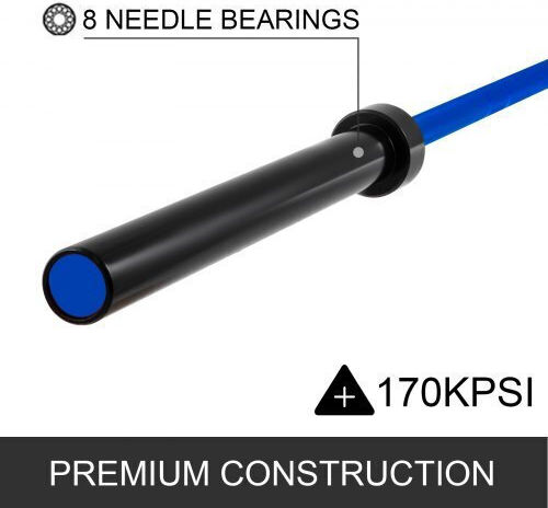 Μπάρα Βαρών Πάγκος Άρσης Βαρών Σκουώτ Glg2m15kgblue0001v0