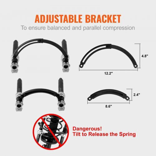 Vevor Spring Compressor Set 2 Pcs 1200 Kg Safety Base Carrying Case Ljsjzdhczqsdqm65rv0