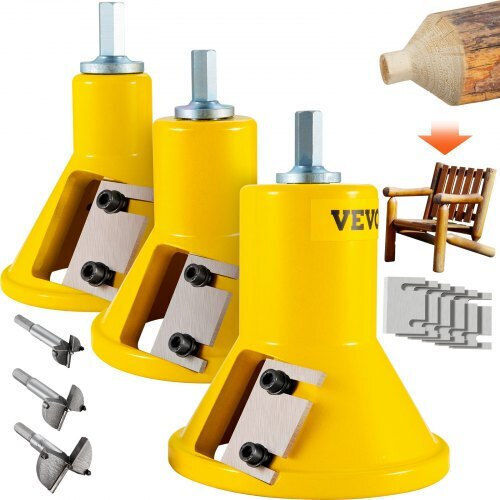 Vevor Set Accesorii de Tăiere Unelte pentru Tăiere Dreaptă în Lemn \ Aluminiu 4mm 8buc