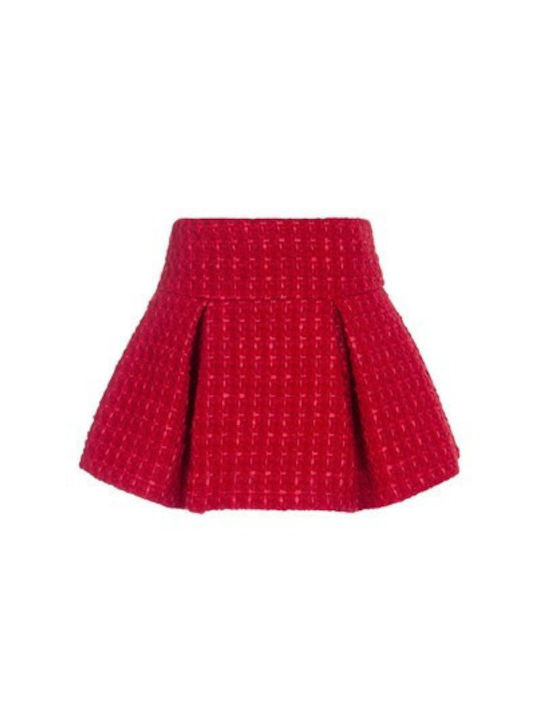 Balloon Chic Kids Skirt Red