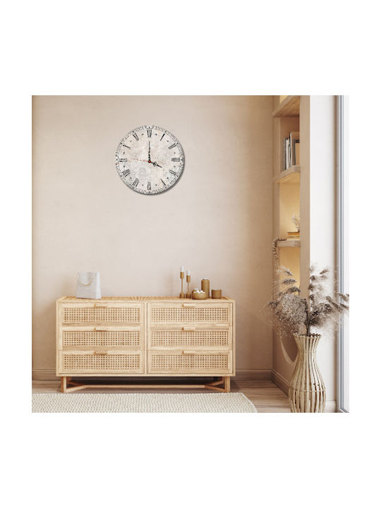 Ceas de Perete Living Room Bucătărie Decor Acasă Beton 30cm