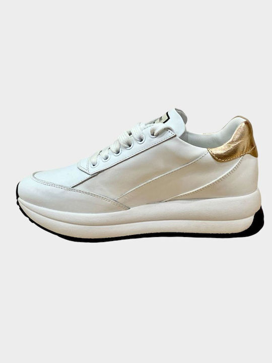 Γυναικεία Flatforms Sneakers Άσπρο