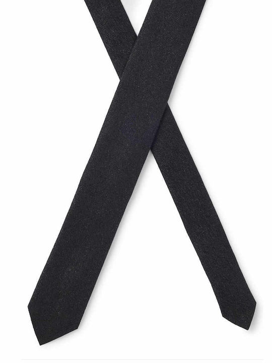 Hugo Boss Men's Tie Silk in Black Color