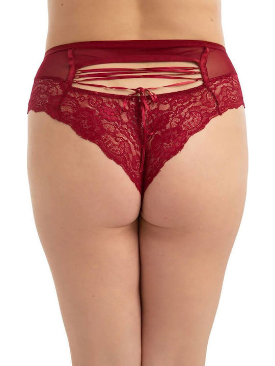 Femeie Brazilia Burgundy