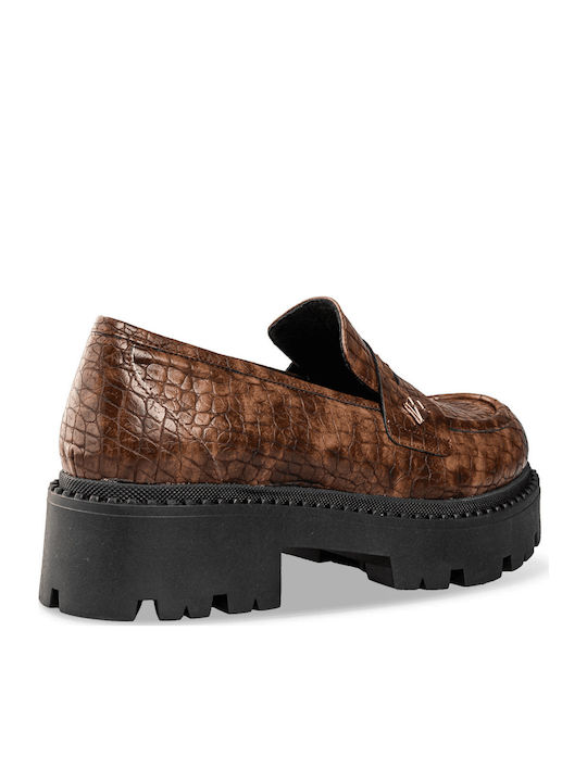 Damen Loafers in Braun Farbe